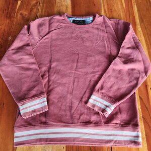 Jachs New York Crewneck Sweatshirt with Strip Hem & Cuffs - Men's Medium
